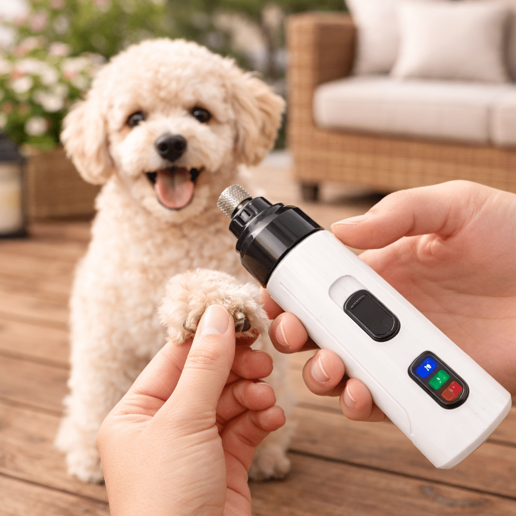 Ponceuse griffe chien