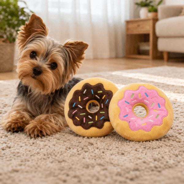 Jouet yorkshire chiot