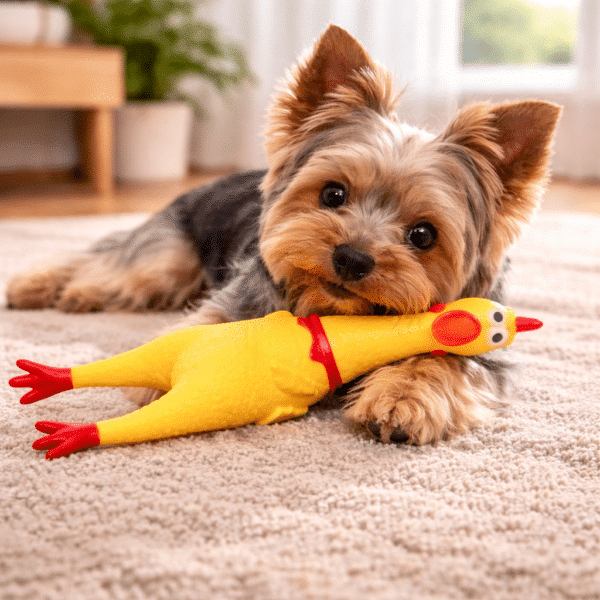 Jouet yorkshire adulte