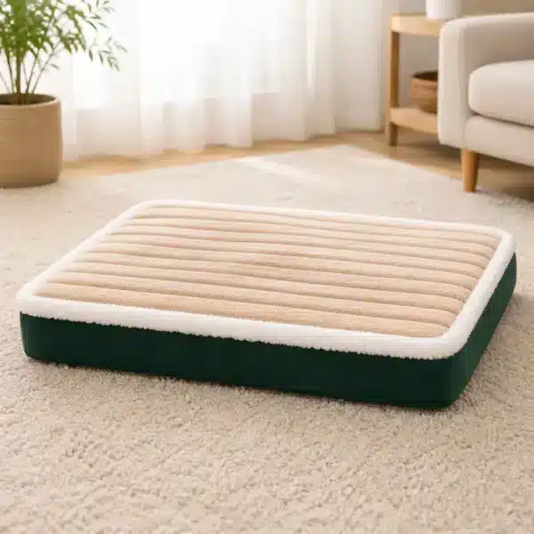 Coussin chien apaisant déhoussable