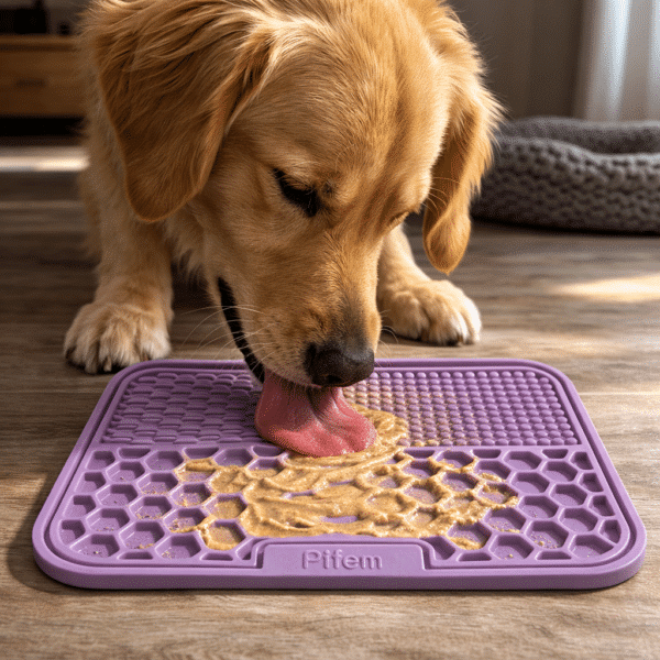 Tapis de léchage pour chien