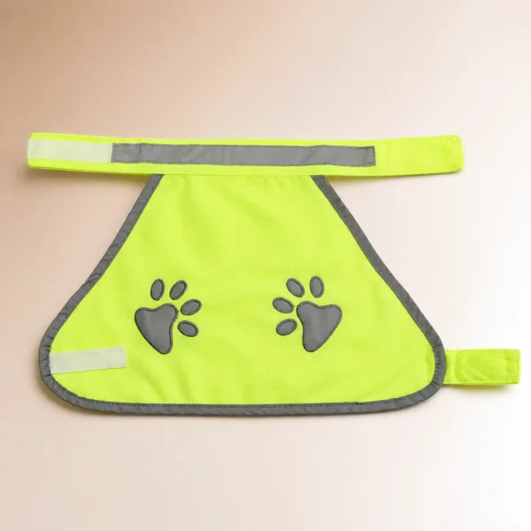 Gilet fluo chien