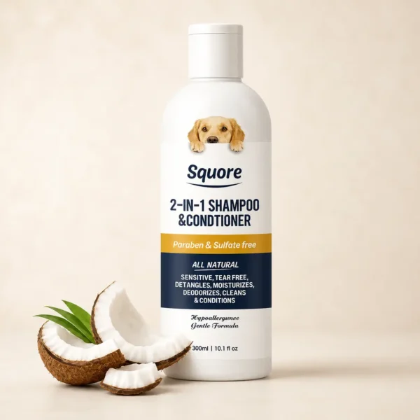Shampoing pour chien peau sensible