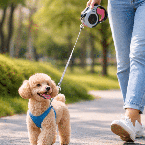 Laisse enrouleur petit chien