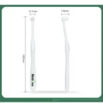 Brosse à dents à tête ronde pour chiens et chats, élimine la mauvaise haleine et le tartre, soins dentaires, brosse douce, livres oraux, outils, fournitures 5