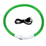 Collier lumineux chien poil long 11