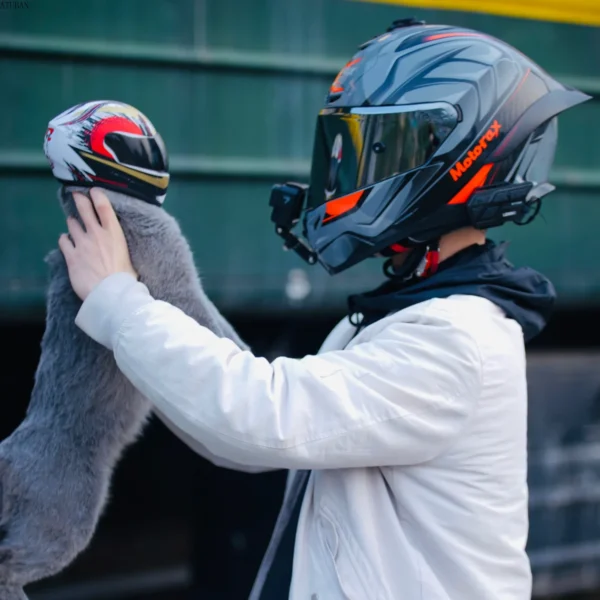 D'expériences de moto pour animaux de compagnie bricolage, casque pour chat, casque pour chien, mini tête extérieure, chapeau sûr, accessoires photo pour animaux de compagnie, accessoires 4