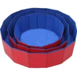 Piscine pliante mobile en PVC pour animaux de compagnie, baignoire pour grands et petits chiens, fournitures de livres, piscine de sable pour chat 6