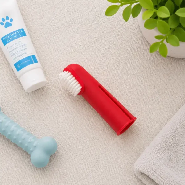 Brosse à dents pour petit chien