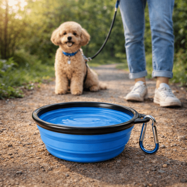 Gamelle pliable chien