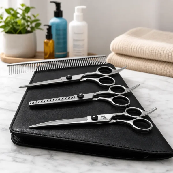 Matériel pour toilettage chien