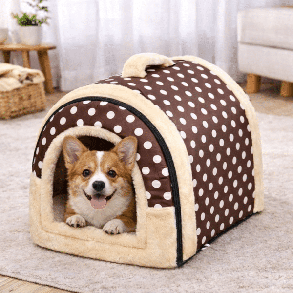 Niche d'interieur pour petit  chien