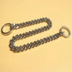 Collier chaine chien non etrangleur 5