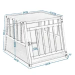 Caisse à chien alu 6