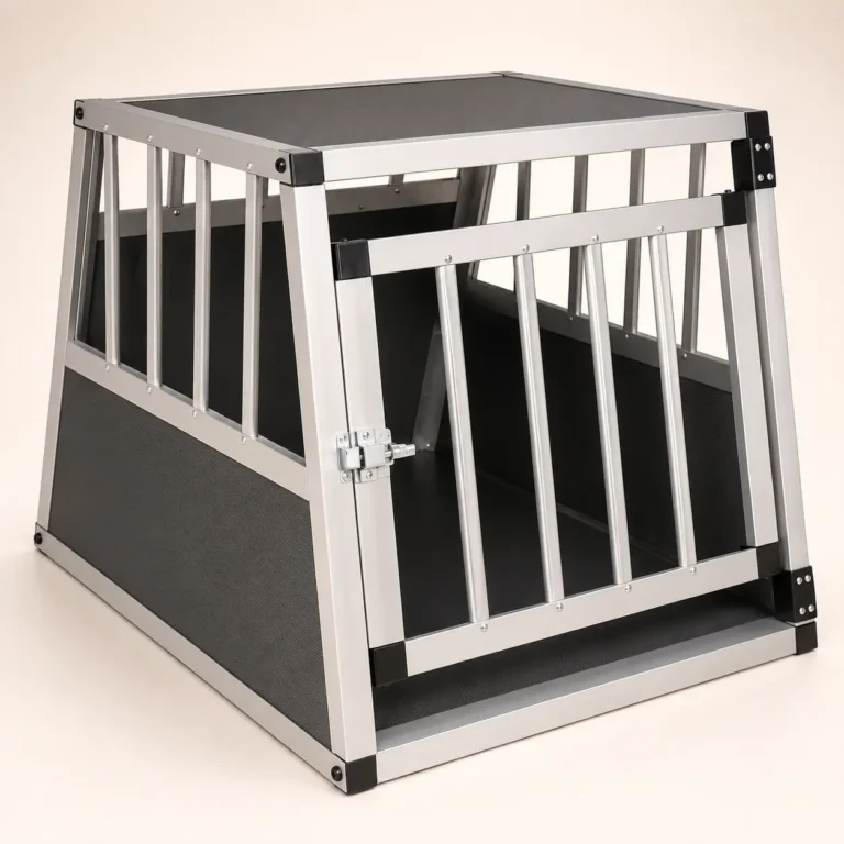 Caisse à chien alu