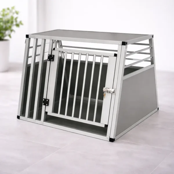 Caisse chien aluminium