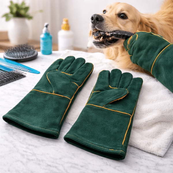 Gant anti morsure chien