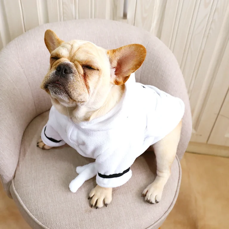 Peignoir pour petit chien 3