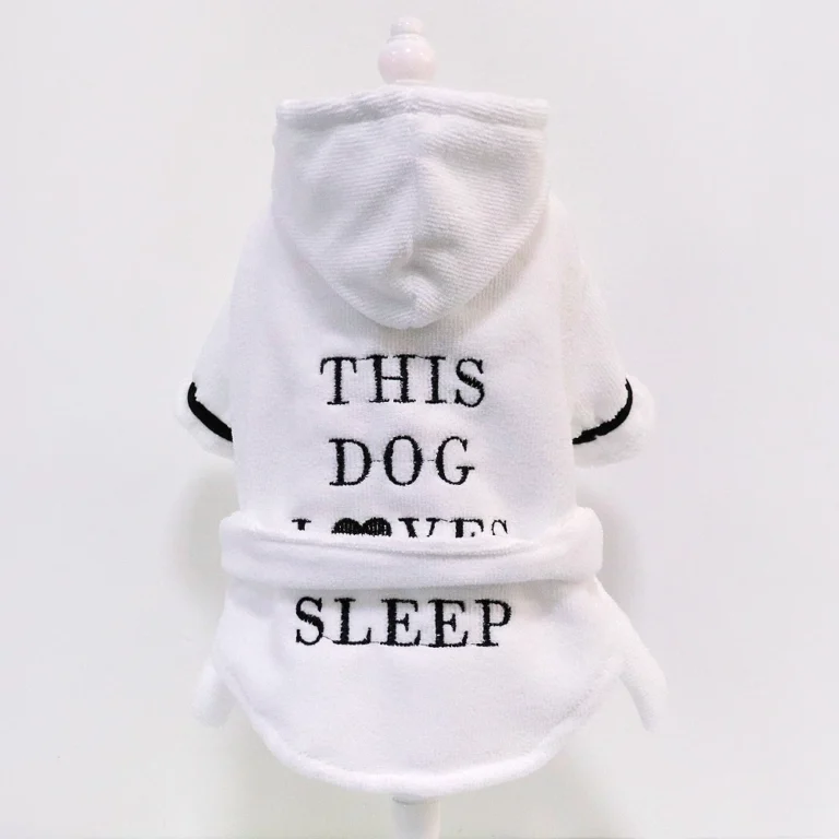 Peignoir pour petit chien 5