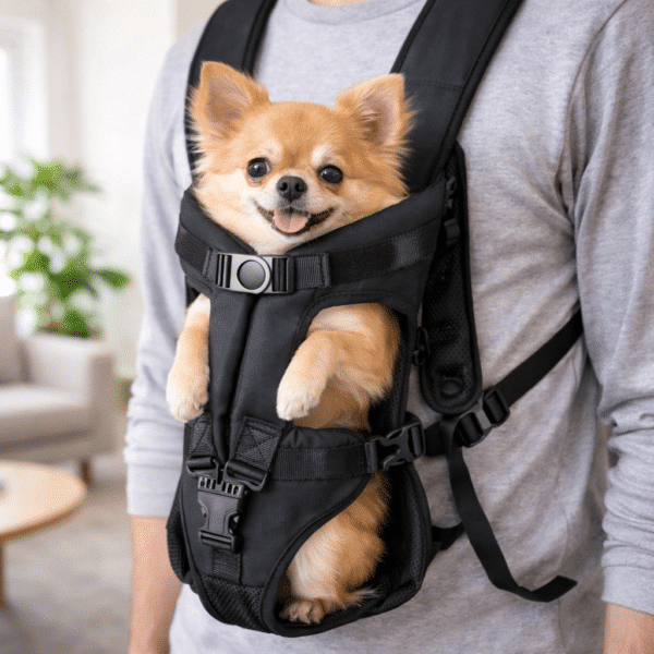 Sac de transport ventral pour chien