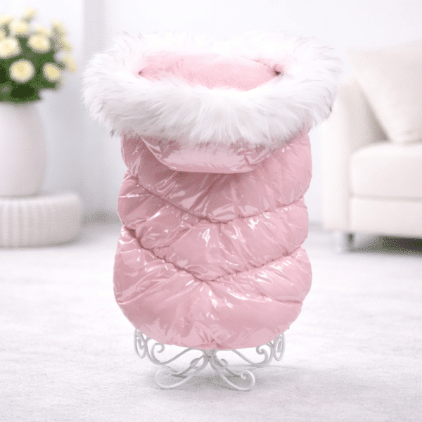 Manteau à capuche pour petit chien