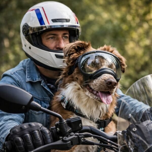 Lunette moto pour chien