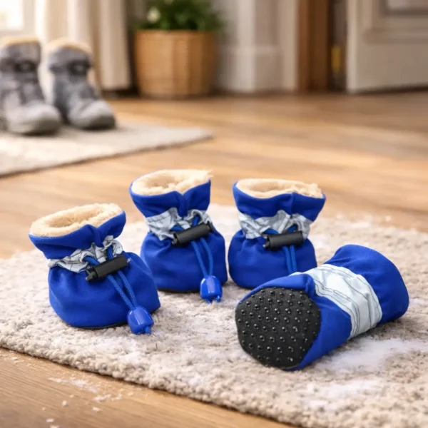 Chaussette pour chien neige