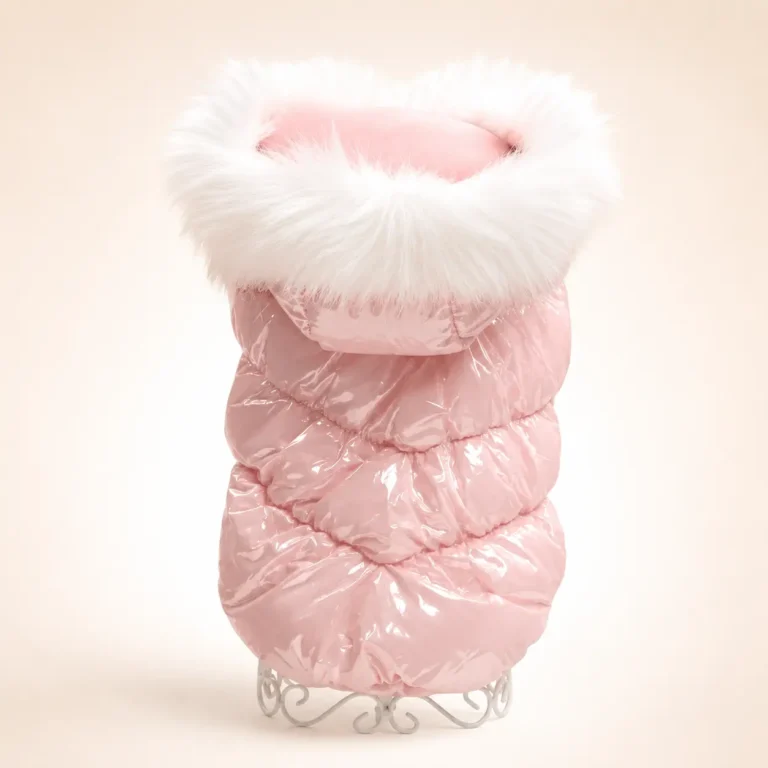 Manteau à capuche pour petit chien
