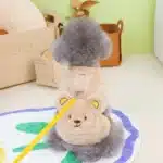 Vêtements en velours pour animaux de compagnie, manteau en coton doux, veste pour chiot, vêtements pour animaux de compagnie, nuage, bichon, nounours, chat, automne, hiver 4