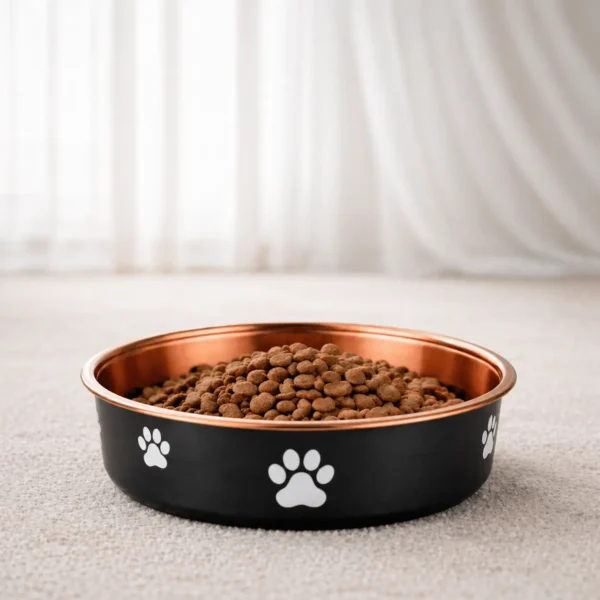 Gamelle chien inox cuivre