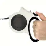 Laisse pour chien rétractable éclairée, réglable, adaptée aux chiens moyens et grands, parfaite pour les promenades et les courses nocturnes, 1PC, 16 pieds 5