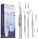 Brosse à dents électrique à ultrasons pour animaux de compagnie, appareil de calcul dentaire pour chien, détartreur de dents pour chat, outil de plaque dentaire, kit de soins dentaires, livres 5
