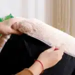 Canapé-lit en peluche confortable pour animaux de compagnie, accent chaud pour chat, chats de petite et moyenne taille, fournitures pour animaux de compagnie, hiver 5