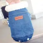 Veste d'hiver en jean pour chien, vêtements pour chiots, tenues pour animaux de compagnie, manteau en denim, costume pour Chihuahua, vêtements pour chiots, 30 9