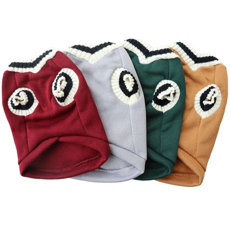 Vêtements chauds pour chiens, petit, moyen, Style collégien, pull pour chien, chiot, chat, Chihuahua, bouledogue français, yorkshire 4