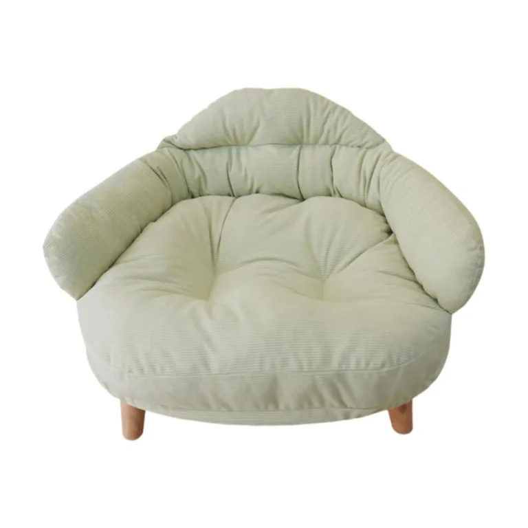Canapé inclinable pour animaux de compagnie pour enfants, meubles pour animaux de compagnie, canapé pour chat, robuste, lavable, portable, assemblage de bricolage, intérieur, enfants 3