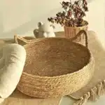 Nid de chat tissé à la main pur, coussin de chaleur saisonnier, poignées lavables, fournitures universelles pour animaux de compagnie, accessoires d'hiver, vigne, quatre saisons