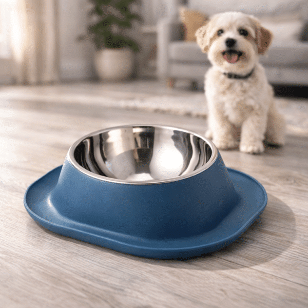 Gamelle en inox carré bleu