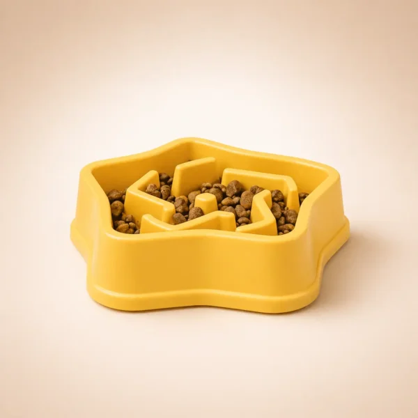 Gamelle anti glouton étoile pour petit chien
