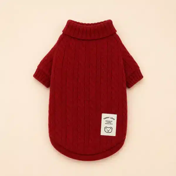 Pull polaire pour spitz nain