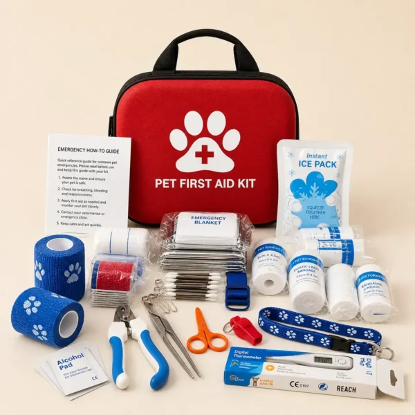 Trousse de secours chien