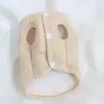 Manteau d'hiver pour chien avec col en fourrure, doublure polaire, veste chaude imperméable pour chien, vêtements doux pour chiot, vêtements pour chat par temps froid 12