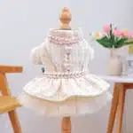 Robe en laine pour animaux de compagnie, vêtements pour chiens et chats, vêtements d'automne et d'hiver pour petits chiens, vêtements pour chiots 1