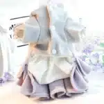 Tenue d'optique pour animaux de compagnie, jupe princesse en laine pour chat, jupe tutu pour petit chien, ours en peluche, manteau pour animaux de compagnie, robes pour petits chiens, automne, hiver 3