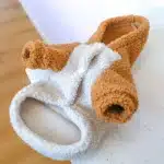 Pull à capuche en polaire berbère pour chiot, avec boucle, vêtements chauds d'hiver pour animaux de compagnie, pour petits chiens, poméranien, Yorkie, mascotas 14