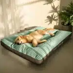 Lit pour chien chenil lavable quatre saisons grand canapé pour animaux de compagnie Plus velours côtelé épais coussin de sommeil profond tapis pour chiots pour chiens de petite à grande taille 7