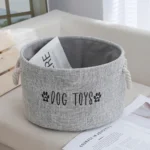 Panier de rangement pour vêtements de jouets pour chiens, boîte pour chiens, paniers d'organisation, étui pour outils à domicile 5