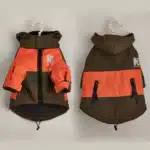 Veste d'hiver pour chien, polaire épaisse, vêtements chauds pour chiens, imperméable, bouledogue français, manteau pour chiot, coupe-vent, vêtements pour grands chiens 5