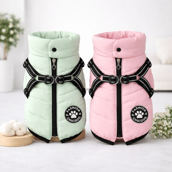 Imperméable spitz avec harnais intégré