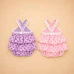 Culotte lavable en forme de salopette pour petit chien